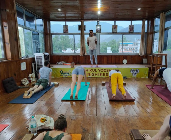 galería del curso de yoga