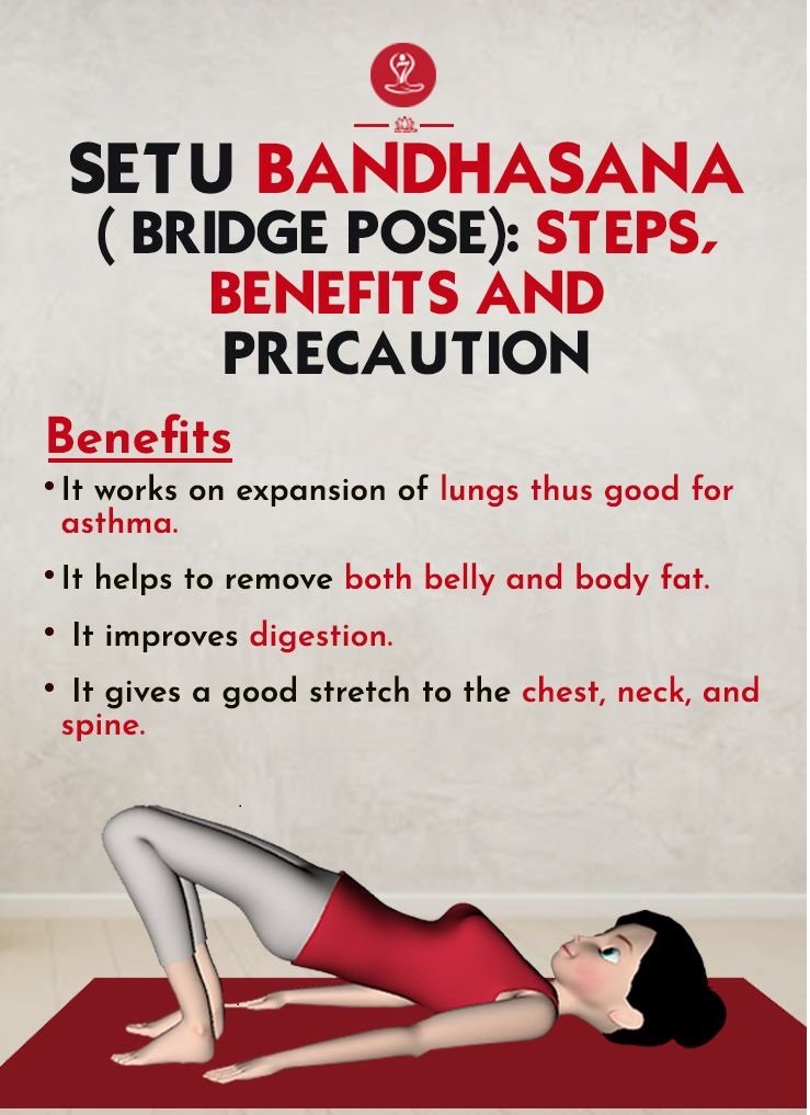 Bridge Pose Benefits [Setu Bandhasana]