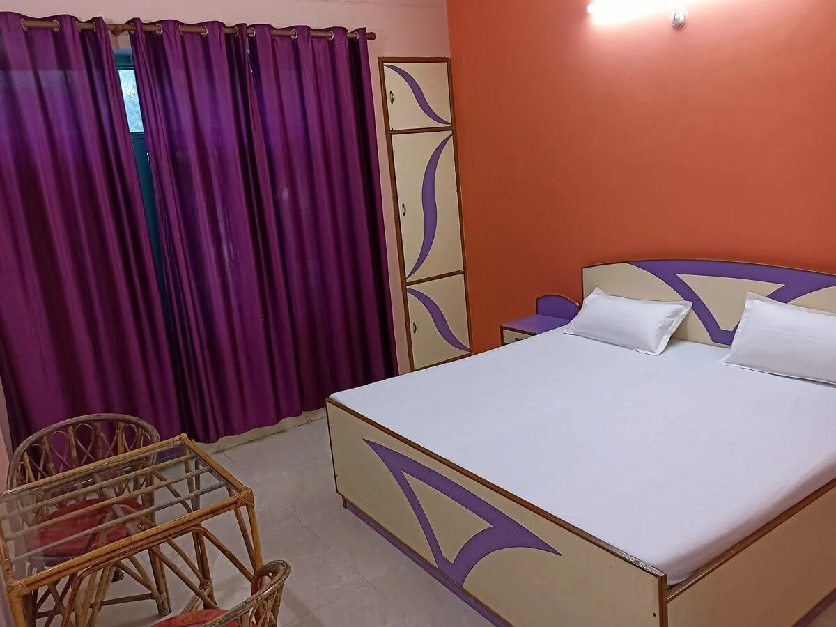 Well-Maintained Room with Private Bathroom at Rishikul Yogshala