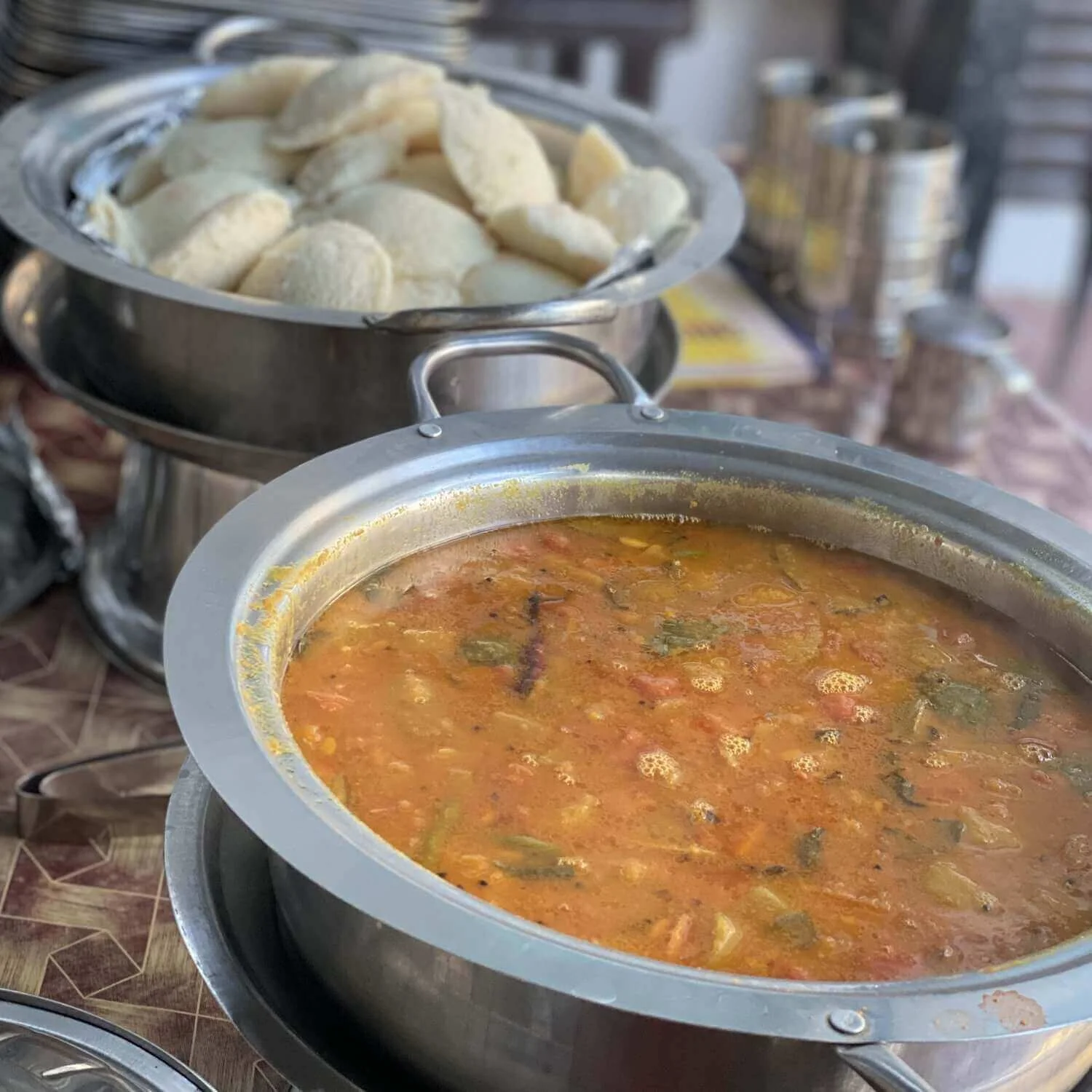 Balanced Sattvic Food for 500 Hour Yoga Teacher Training Students at Rishikul Yogshala Rishikesh
