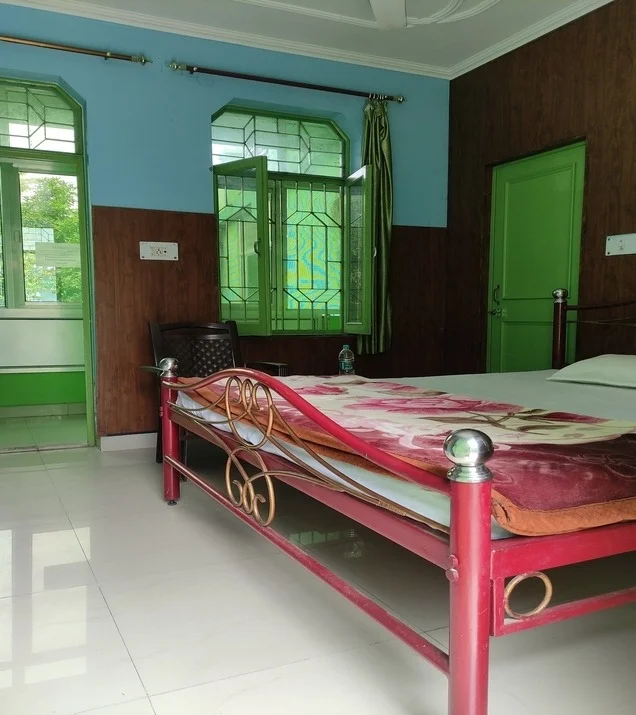 Well-Furnished Student Room at Rishikul Yogshala