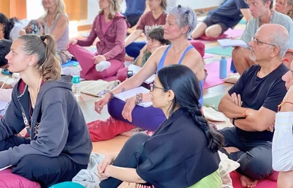Students During 300 Hour Yoga TTC in Rishikesh at Rishikul Yogshala Rishikesh - Intermediate to Advanced Course