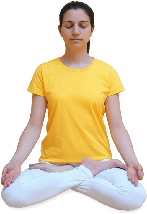 Pranayama and meditation session in Rishikesh