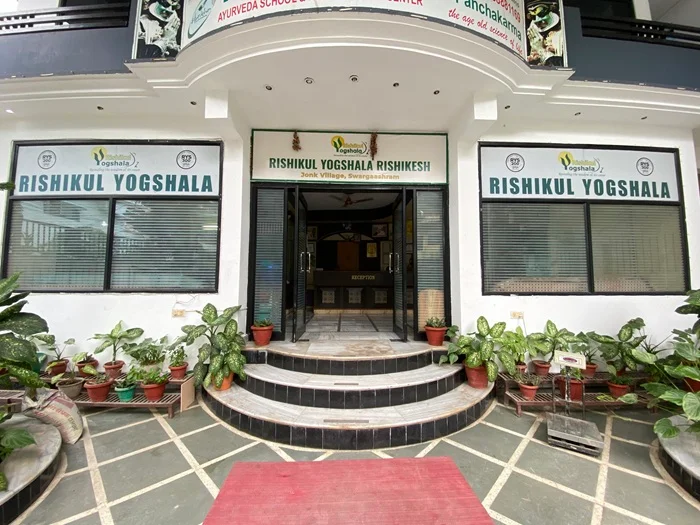 Rishikul Yogshala ashram in Rishikesh, India