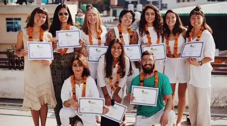 Yoga Teacher Training Certification Ceremony at Rishikul Yogshala Rishikesh