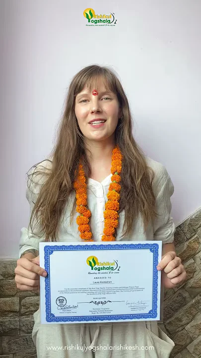 Yoga TTC student video testimonial 6