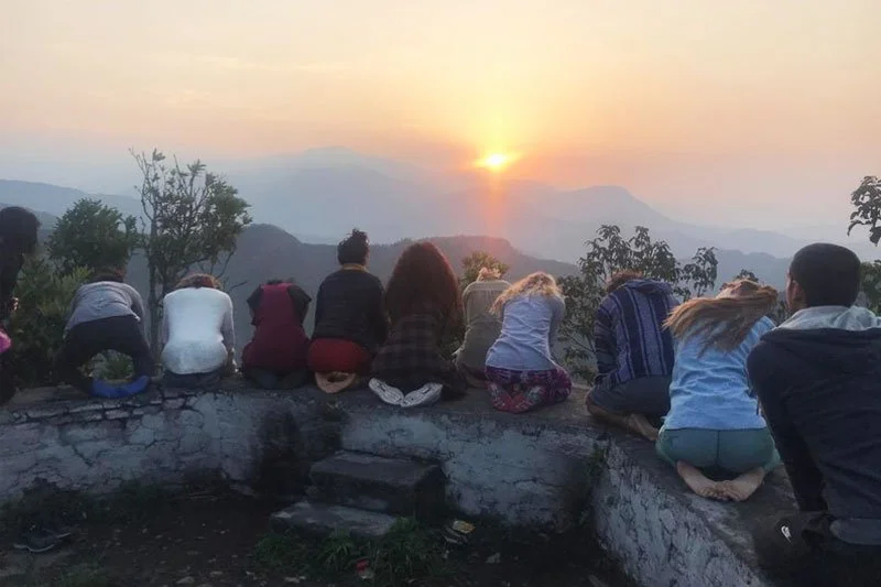 Panoramic View from Kunjapuri Devi Temple