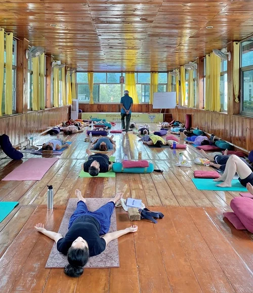 Restorative Yoga Workshop with Props at Rishikul Yogshala